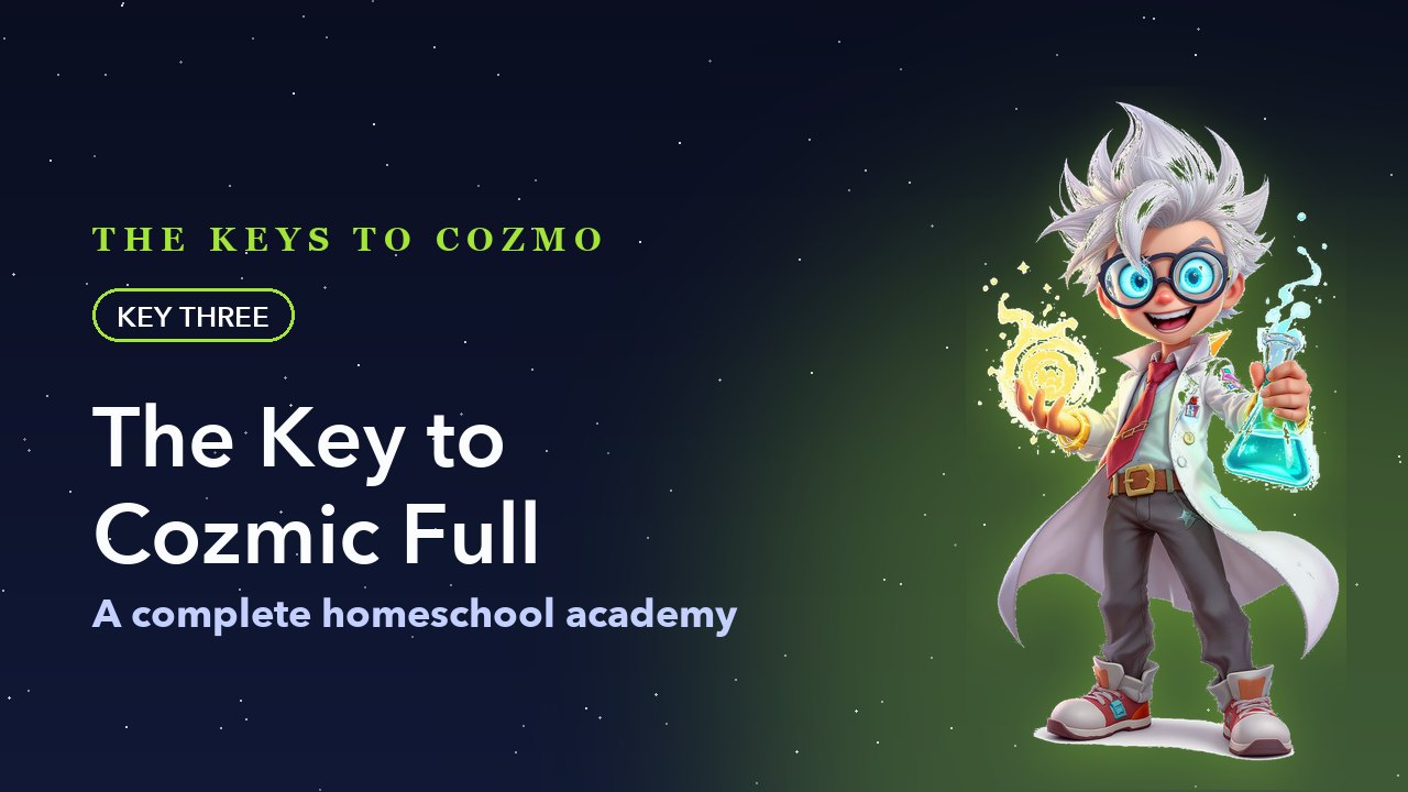 The Key to Cozmic Full video cover